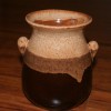 Gliniana ceramiczna cukierniczka - cappuccino 